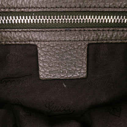 Gucci Large GG Canvas Bamboo Libeccio Tote