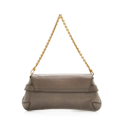 Gucci Tom Ford Leather 1921 Horsebit Shoulder Bag (SHF-20110)