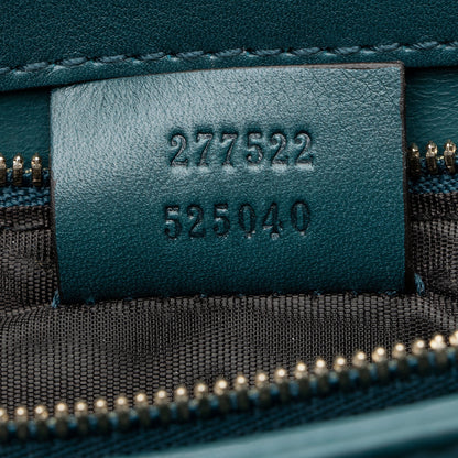 Gucci Leather 1973 Flap Medium Shoulder Bag (SHF-22205)