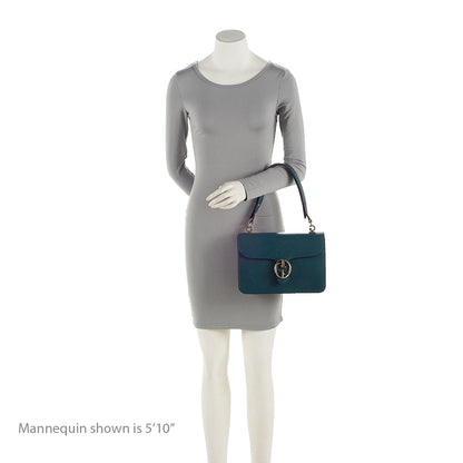 Gucci Leather 1973 Flap Medium Shoulder Bag (SHF-22205)