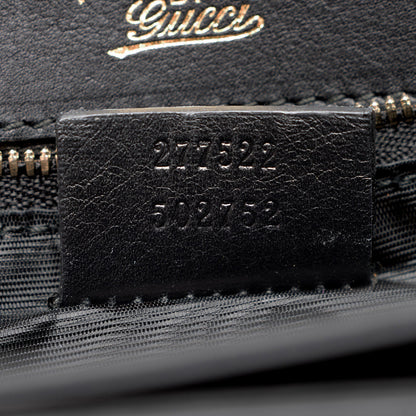 Gucci Leather 1973 Flap Medium Shoulder Bag (SHF-T6hZOI)