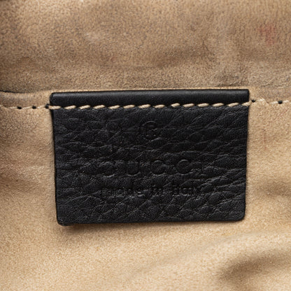 Gucci Leather 1973 Small Shoulder Bag (SHF-gAxB39)