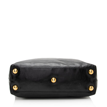 Gucci Leather Babouska Large Tote (SHF-22094)