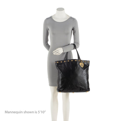 Gucci Leather Babouska Large Tote (SHF-22094)