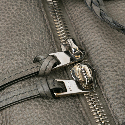 Gucci Leather Bamboo Bar Tote (SHG-JuxF7a)