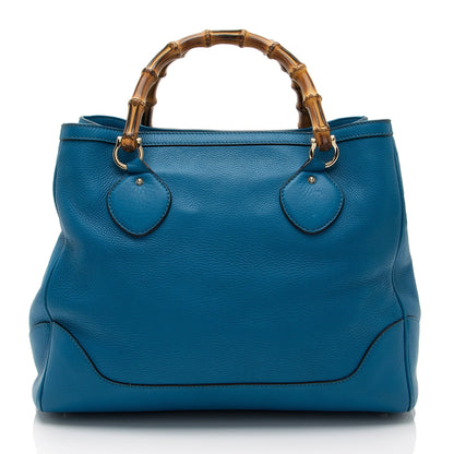 Gucci Leather Bamboo  Diana Tote (SHF-duMfuS)
