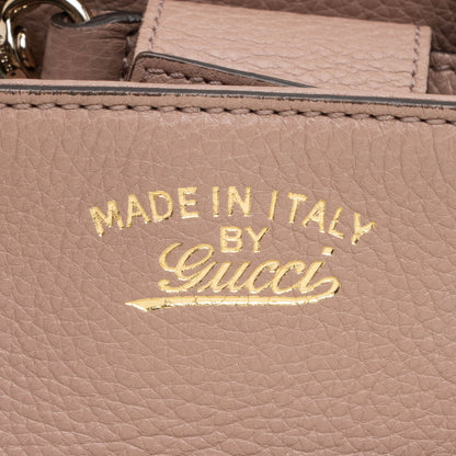 Gucci Leather Bamboo Mini Shopper Tote (SHF-eRoYKz)