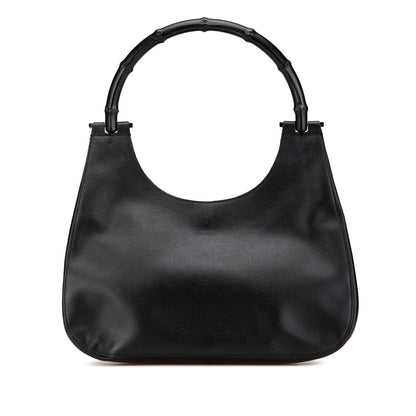 Gucci Leather Bamboo Shoulder Bag (SHG-Y0sM3k)