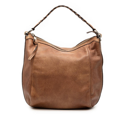 Gucci Leather Bamboo Shoulder Bag