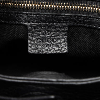 Gucci Leather Bamboo Small Shopper Tote (SHF-M26bz2)