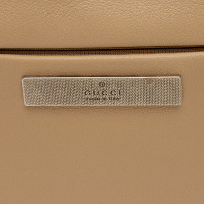 Gucci Leather Bamboo Small Shoulder Bag (SHF-dNmWob)