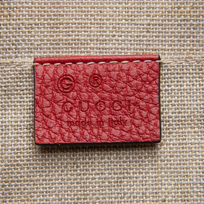 Gucci Leather Bamboo Tassel Zip Clutch (SHF-12686)