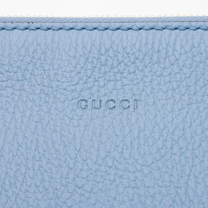 Gucci Leather Bamboo Tassel Zip Clutch (SHF-6YnArQ)