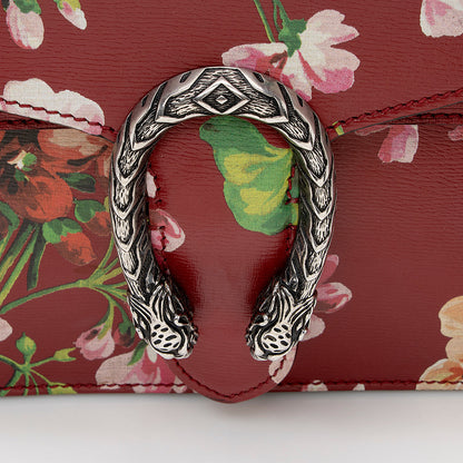Gucci Leather Blooms Dionysus Medium Shoulder Bag (SHF-22041)