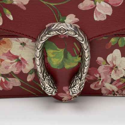 Gucci Leather Blooms Dionysus Small Shoulder Bag