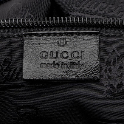 Gucci Leather Braided Large Shoulder Bag