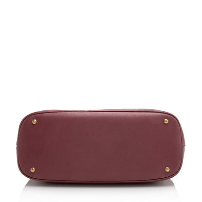 Gucci Leather Bright Bit Large Tote (SHF-21918)