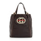 Gucci Leather Britt Large Tote (SHF-23095)
