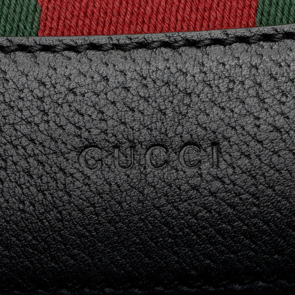 Gucci Leather Crystal Butterfly Linea Totem Small Crossbody (SHF-EzIHWx)
