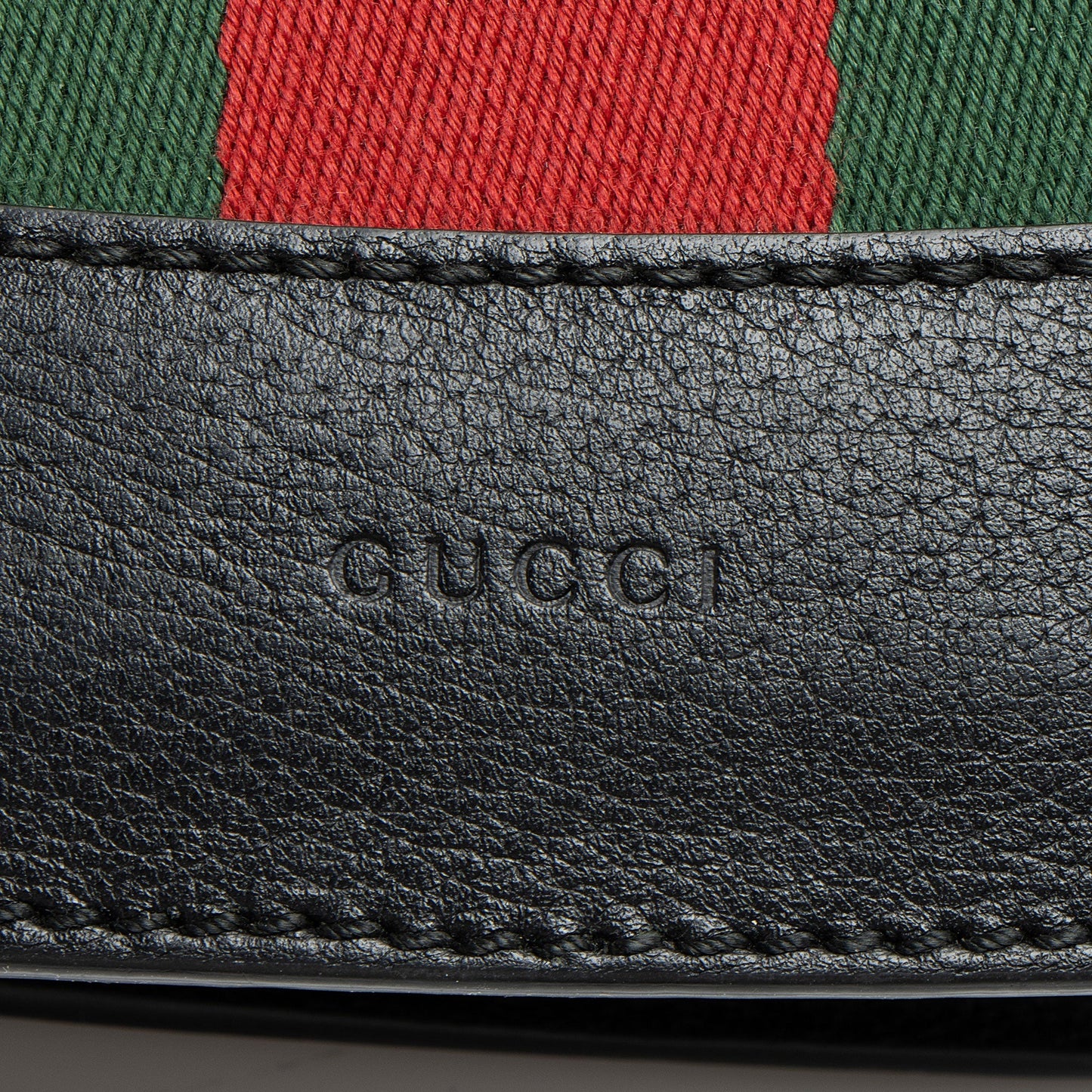 Gucci Leather Crystal Butterfly Linea Totem Small Crossbody