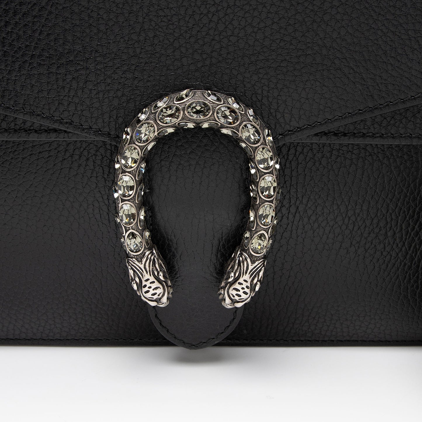 Gucci Leather Crystal Dionysus Medium Shoulder Bag