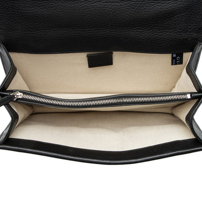 Gucci Leather Crystal Dionysus Medium Shoulder Bag