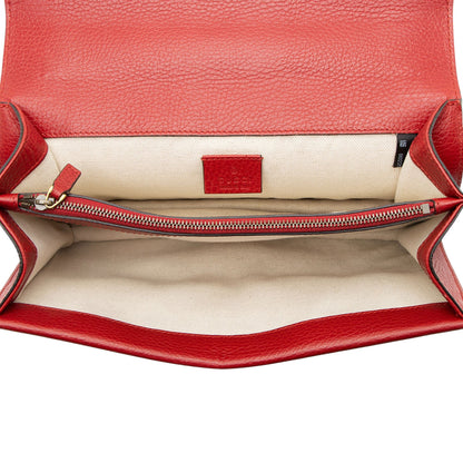 Gucci Leather Crystal Dionysus Medium Shoulder Bag