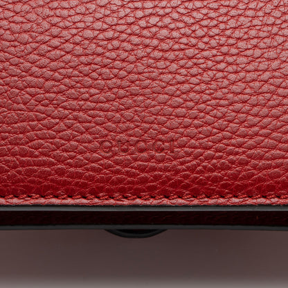 Gucci Leather Crystal Dionysus Medium Shoulder Bag