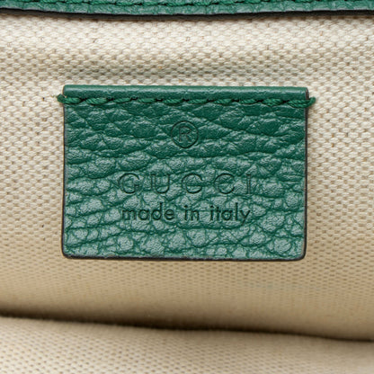 Gucci Leather Crystal Dionysus Medium Shoulder Bag
