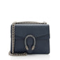 Gucci Leather Crystal Dionysus Small Shoulder Bag