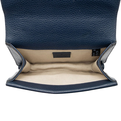 Gucci Leather Crystal Dionysus Small Shoulder Bag