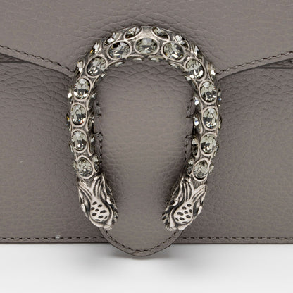 Gucci Leather Crystal Dionysus Small Shoulder Bag (SHF-7IrKBg)