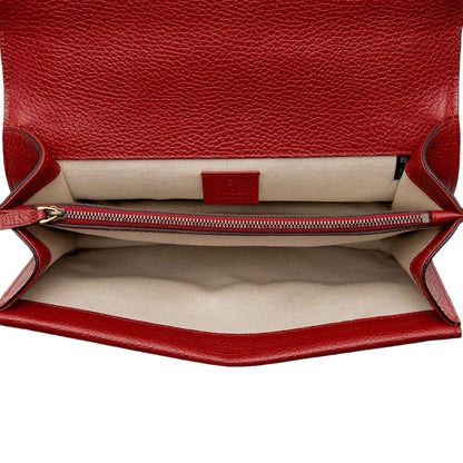 Gucci Leather Crystal Dionysus Small Shoulder Bag (SHF-JRvXni)