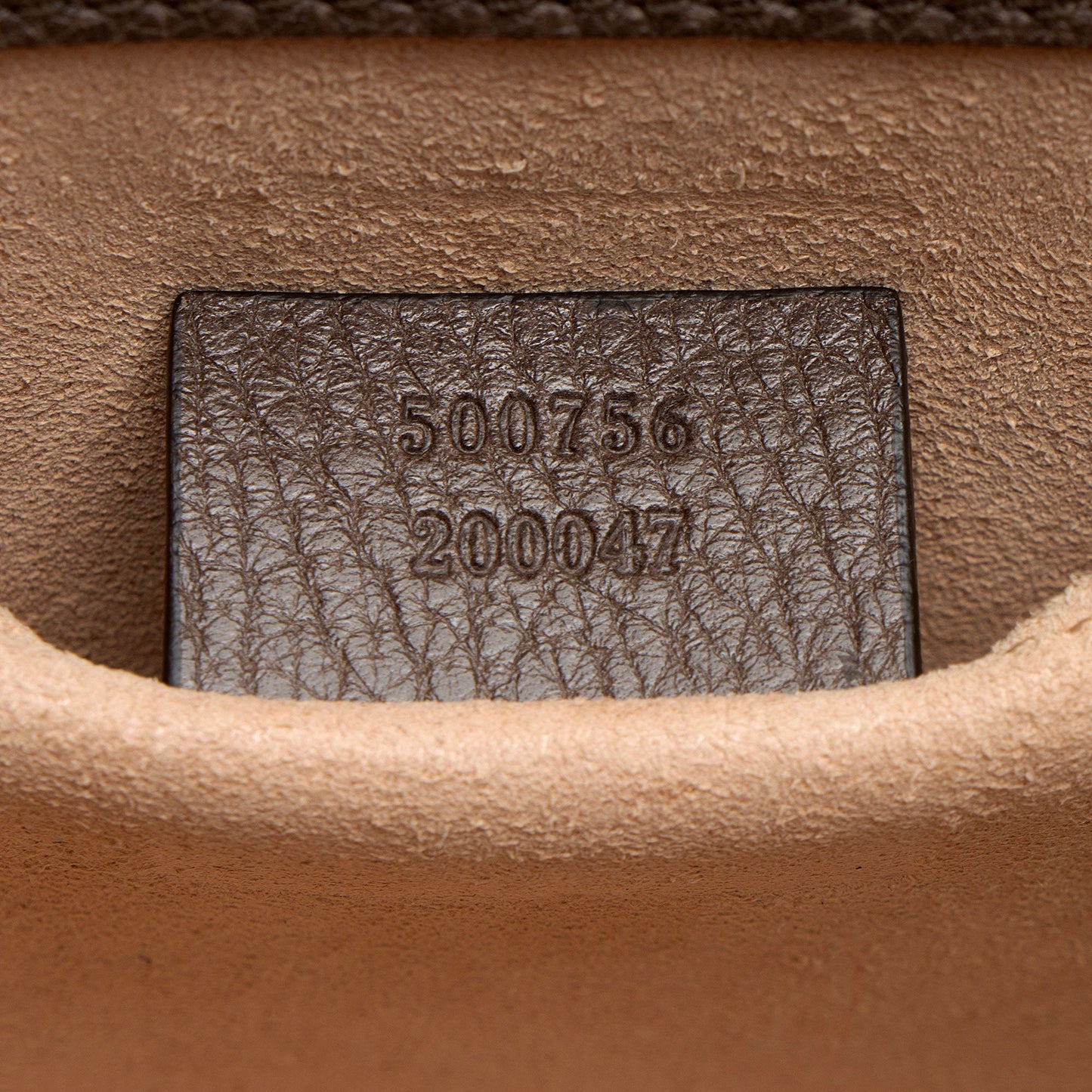 Gucci Leather Crystal Heart Linea Totem Small Crossbody
