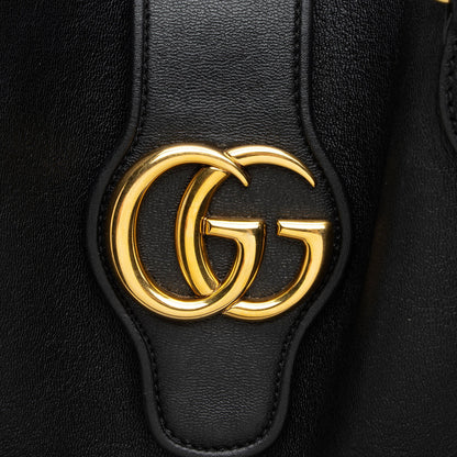Gucci Leather Dahlia Medium Tote (SHF-G7nIG2)