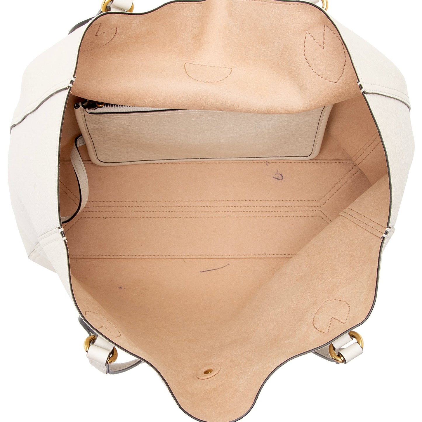 Gucci Leather Dahlia Medium Tote (SHF-22301)