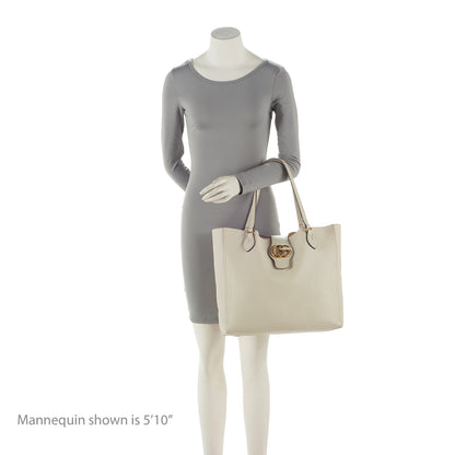 Gucci Leather Dahlia Medium Tote (SHF-22301)