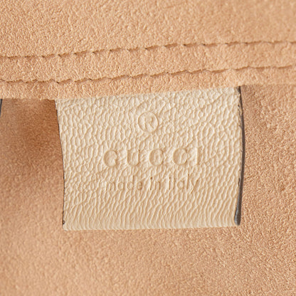 Gucci Leather Dahlia Medium Tote (SHF-l9vBxj)