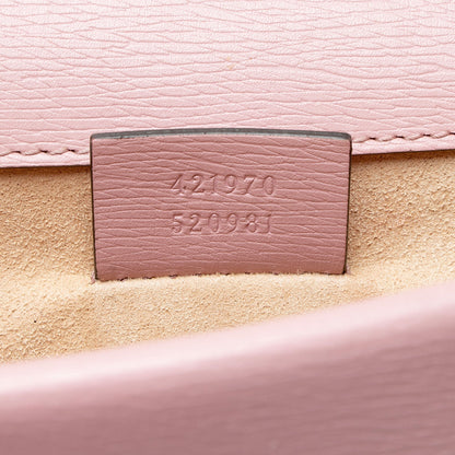 Gucci Limited Edition Leather Crystal Valentines Dionysus Small Shoulder Bag