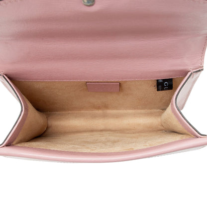 Gucci Limited Edition Leather Crystal Valentines Dionysus Small Shoulder Bag