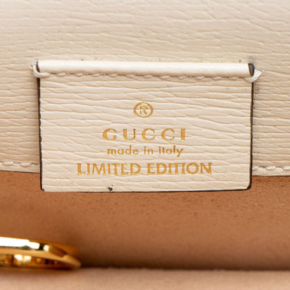 Gucci Leather GG Heart Stars Sylvie Super Mini Shoulder Bag