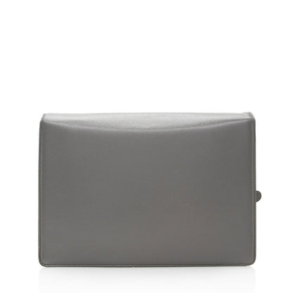 Gucci Leather GG Ring Medium Shoulder Bag - FINAL SALE (SHF-19440)