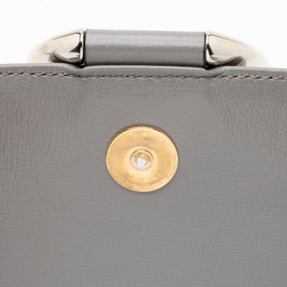 Gucci Leather GG Ring Medium Shoulder Bag - FINAL SALE (SHF-19440)