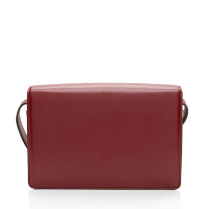 Gucci Leather GG Ring Shoulder Bag
