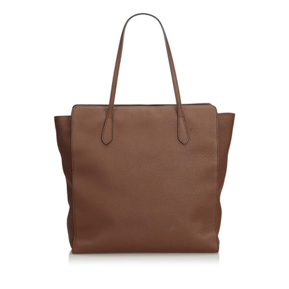 Gucci Leather GG Tote (SHF-12170)