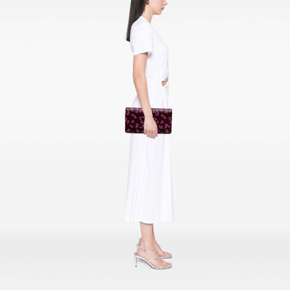 Gucci Leather Heartbeat Clutch