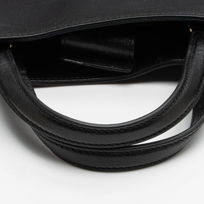 Gucci Leather Horsebit 1955 Chain Large Tote (SHF-LnlXOo)