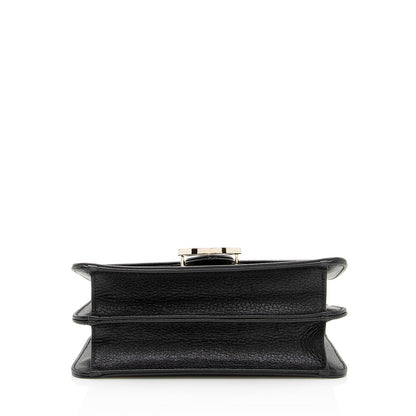 Gucci Leather Interlocking G Small Shoulder Bag (SHF-19827)