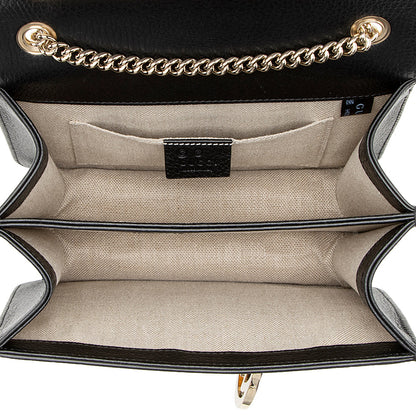 Gucci Leather Interlocking G Small Shoulder Bag (SHF-19827)