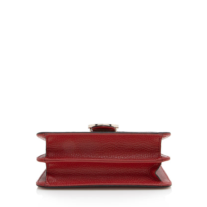 Gucci Leather Interlocking G Small Shoulder Bag (SHF-22434)